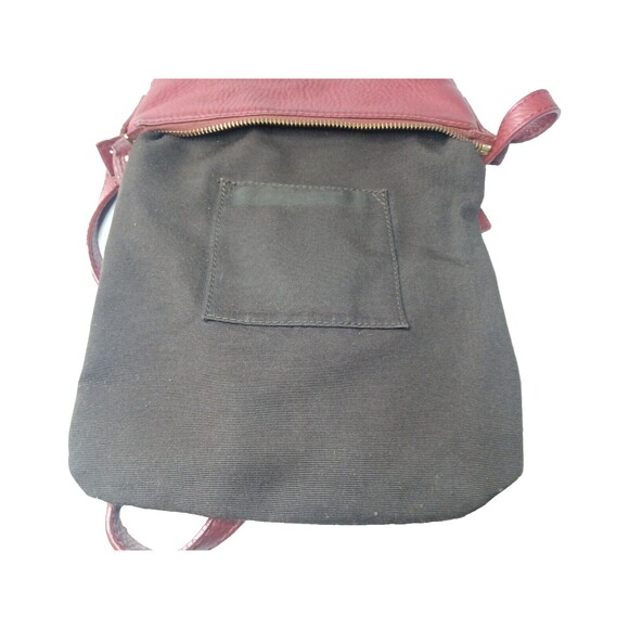 Max Mara Intrend Red Leather Crossbody Bag - Picture 9 of 10